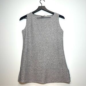 CHICO'S Zenergy Waffle Layer Active Tank Top Gray Chico Size 00P (US 2 Petite)
